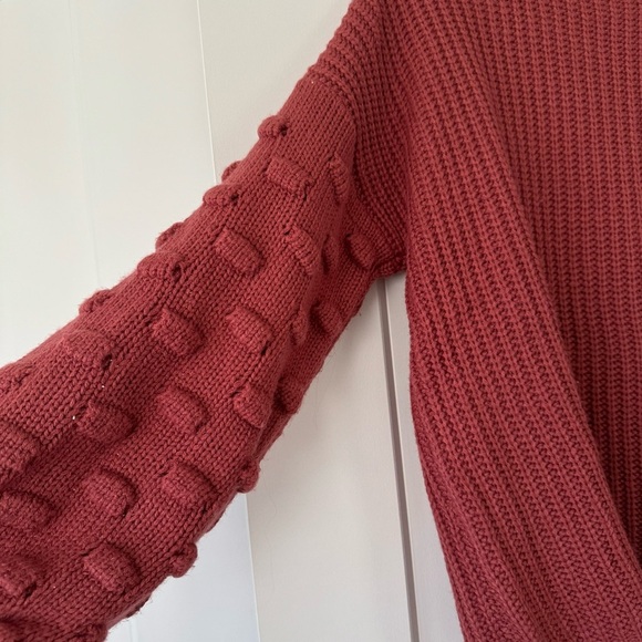 &merci Dusty Pink Sweater - Picture 4 of 8